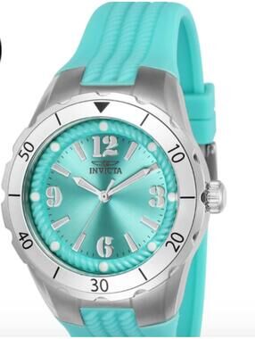Invicta Angel Quartz light Blue Unisex Watch 38mm